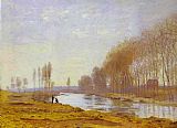 Claude Monet The Petite Bras of the Seine at Argenteuil painting